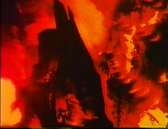 『アルタード・ステイツ／未知への挑戦』 1980　約37分：アイソレーション・タンク＋幻覚剤による幻覚 － 地獄(?)