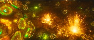 『ド クター・ストレンジ』 2016　約29分：アストラル界の諸相 － 深海生物風