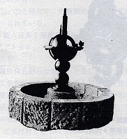 内藤春治《あかりのある噴水塔》 1928(昭和3)　『内藤春治展』図録(1983)参考図版8