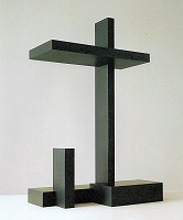 ファントンゲルロー《構成 y=-ax2+b+18》(1930：1978/79に拡大再制作）
